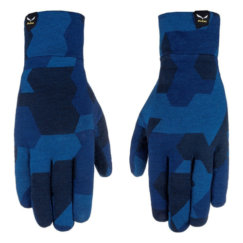 Rękawice Salewa Cristallo Liner Gloves - navy camou